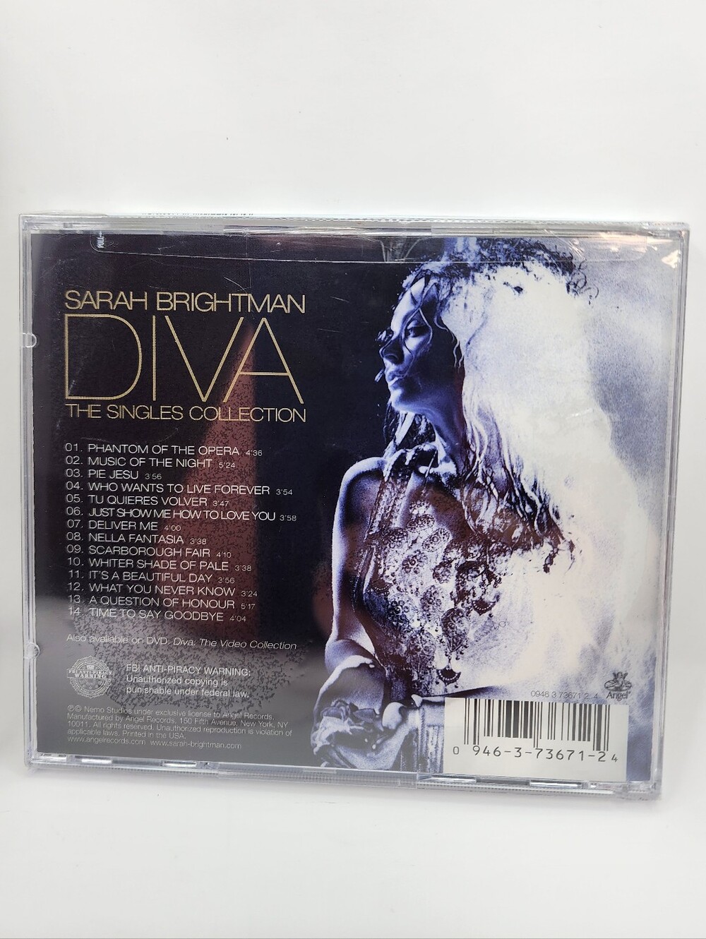 Sarah Brightman In Concert VHS & Diva CD Set - Picture 5 of 5
